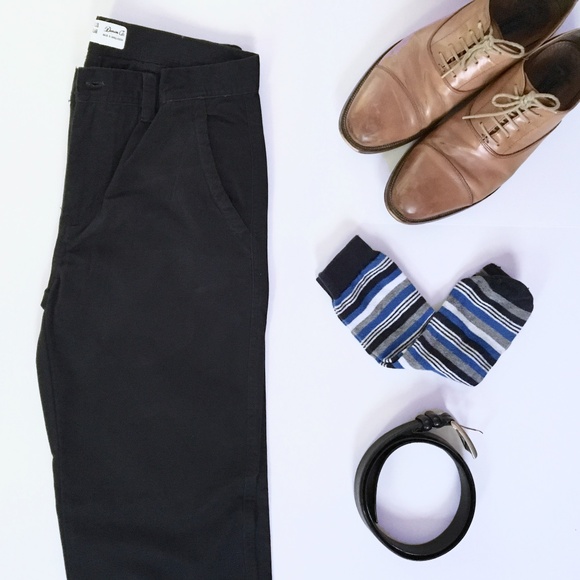 navy blue skinny khakis